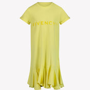 Givenchy Çocuk Kızları Sarı Giyiniyor