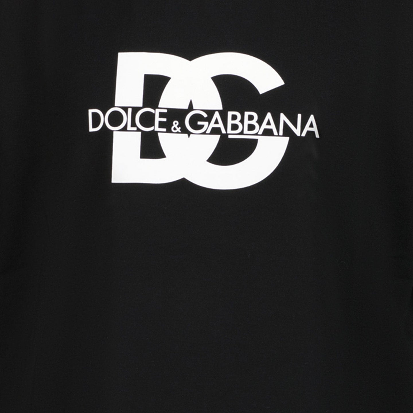 Dolce & Gabbana Jongens T-shirt Zwart 2Y