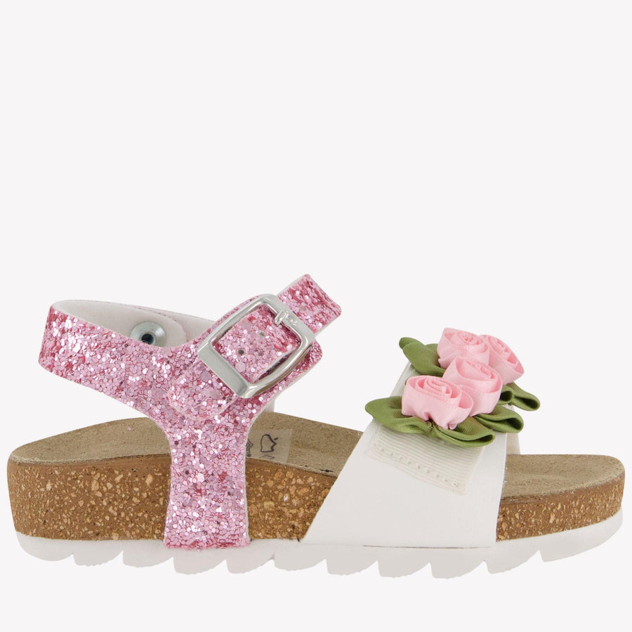 Monnalisa Girls Sandals  Light Pink