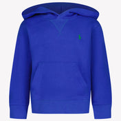 Ralph Lauren Kids Boys Sweater in Cobalt Blue