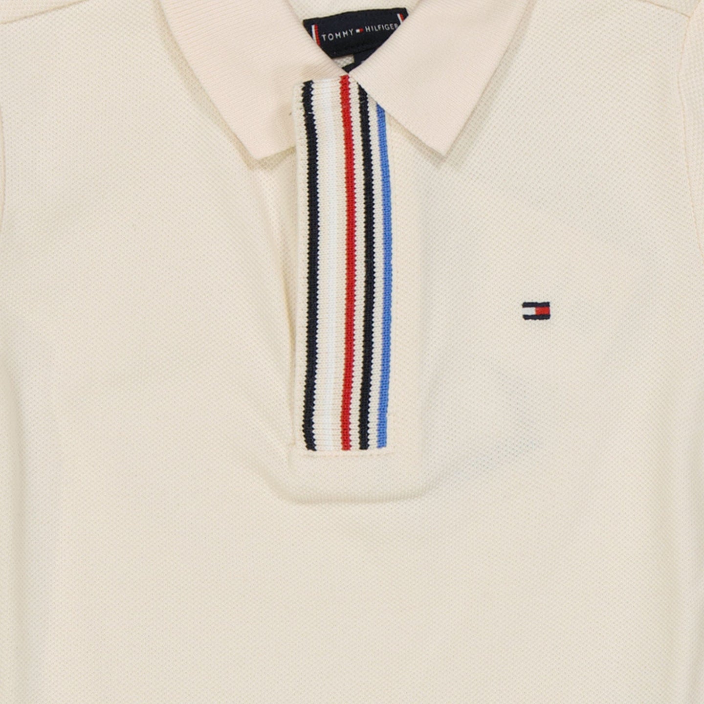 Tommy Hilfiger Baby Jongens Polo Off White 74