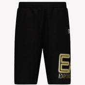 EA7 Kids Boys Shorts Siyah
