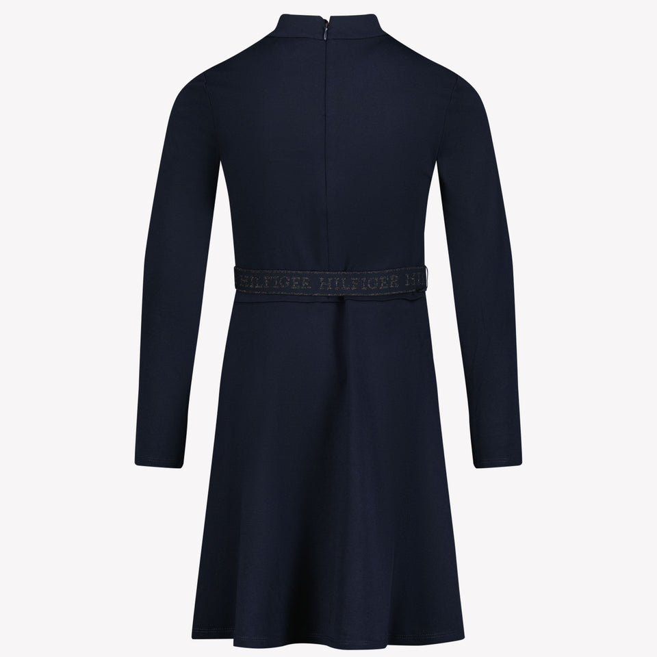 Tommy Hilfiger Meisjes Jurk Navy