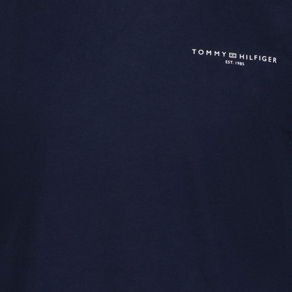 Tommy Hilfiger Kinder Unisex T-Shirt Navy