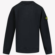 Stone Island Jongens Trui Zwart