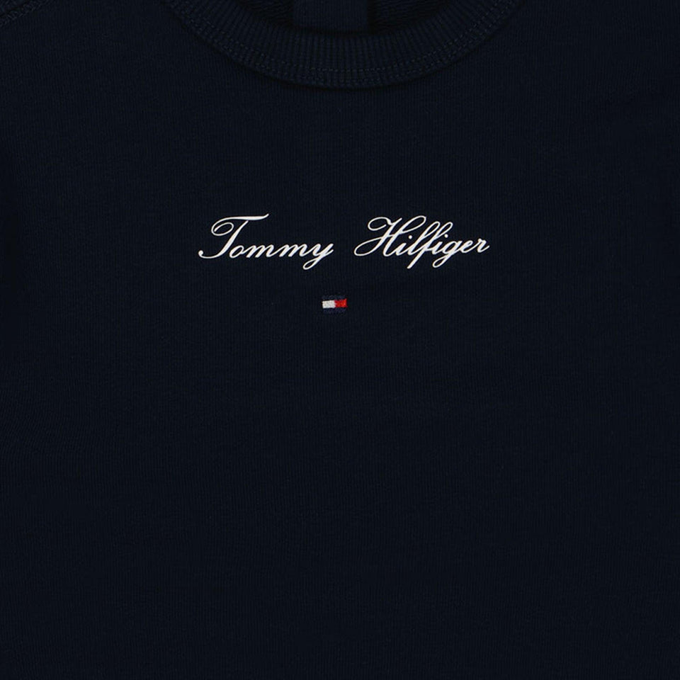 Tommy Hilfiger Baby Girls Sweater Navy