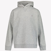 Tommy Hilfiger Unisex Sweater açık gri