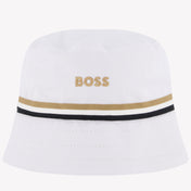 ボスの男の子の帽子白