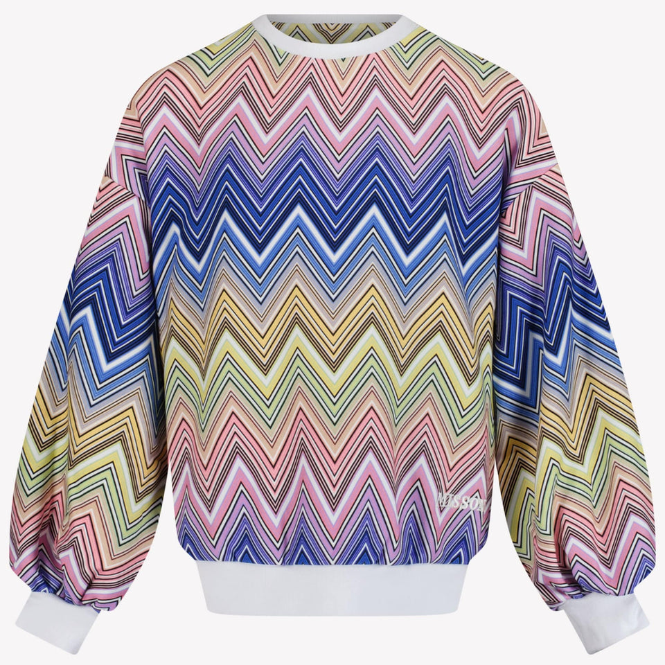 Missoni Kinder Meisjes Trui Blauw 4Y