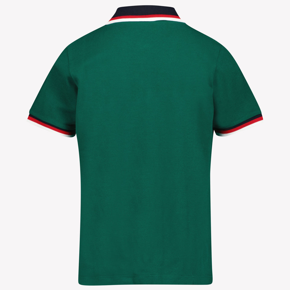 Moncler Kinder Jongens Polo In Groen