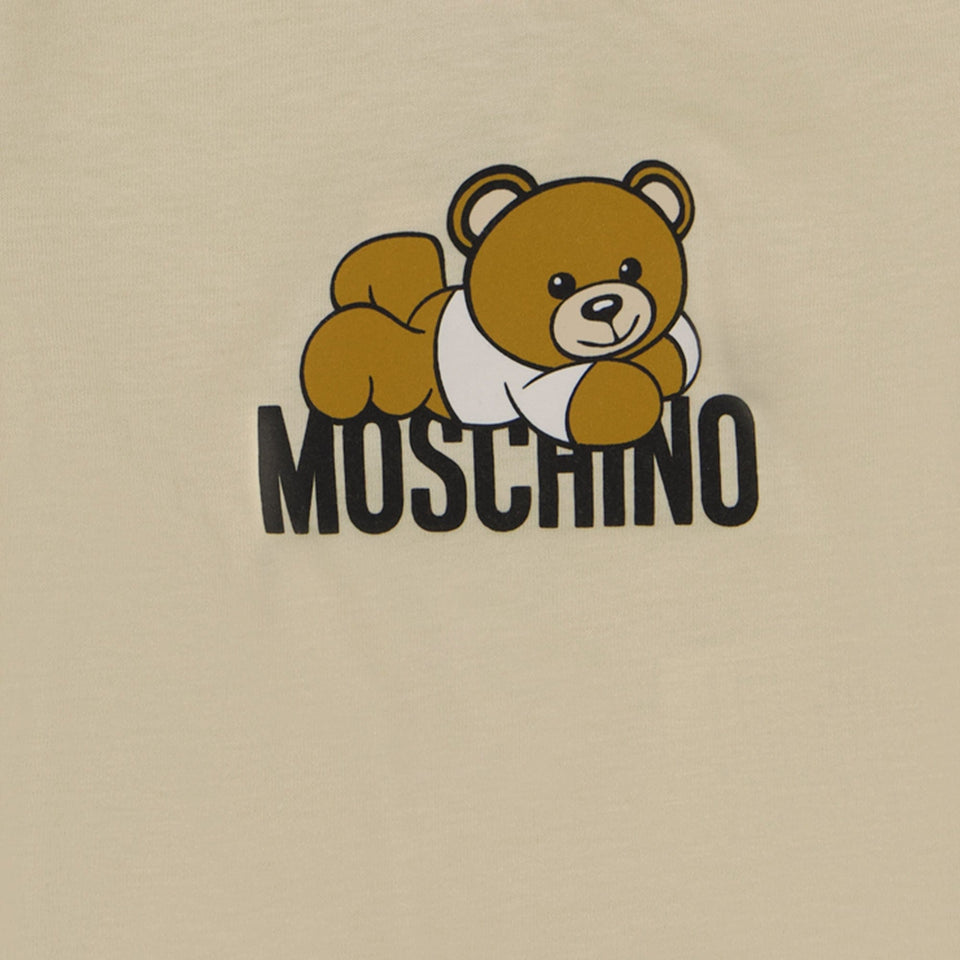 Moschino Baby Unisex T-shirt Beige