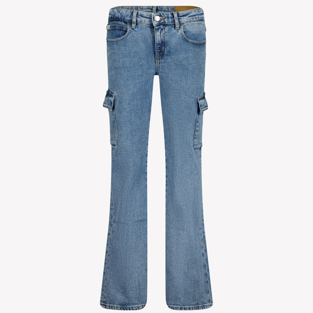 Calvin Klein Meisjes Jeans Blauw 4Y