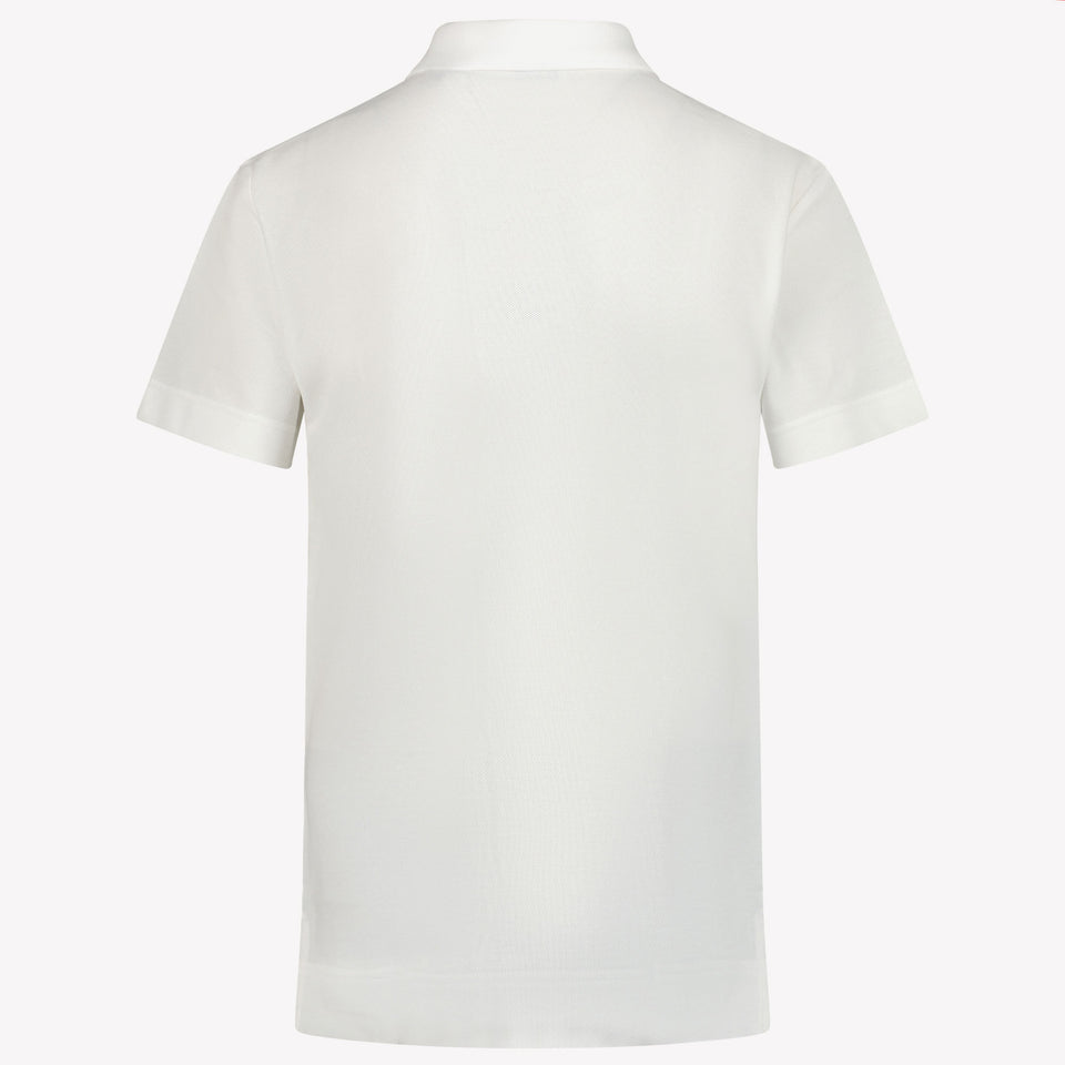 Burberry Johane children's boys polo White