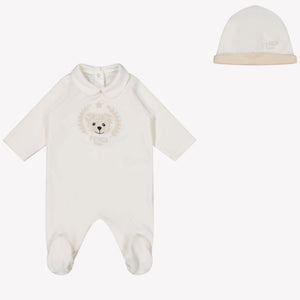 Fendi Baby Unisex Playsuit  White
