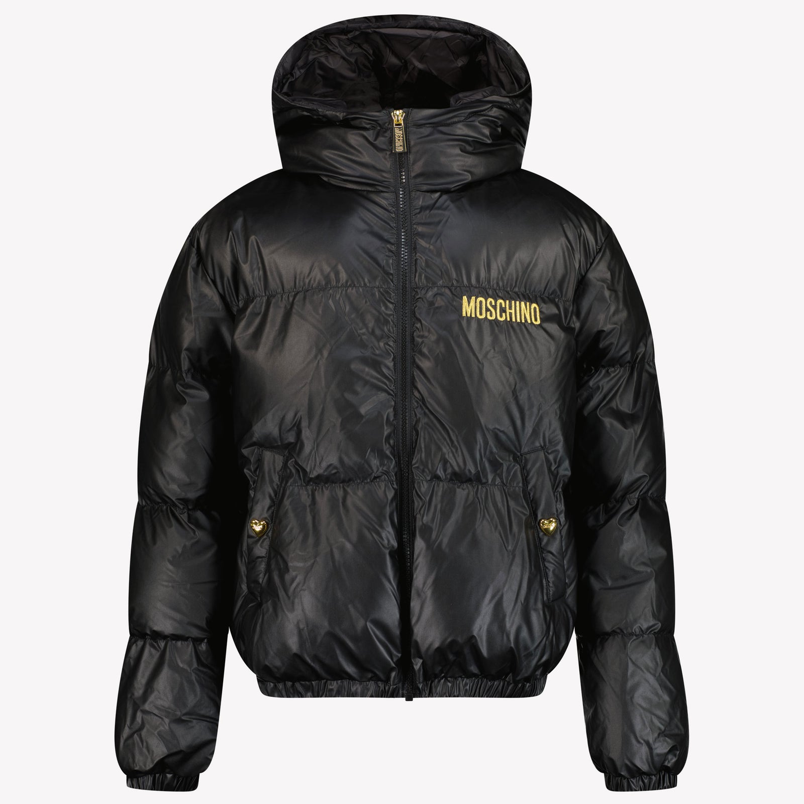 Moschino Girls winter coat Black