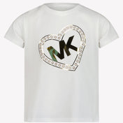 Michael Kors Çocuk T-Shirt Beyaz
