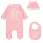 Kenzo Kids Baby Girls Boxpack Pink