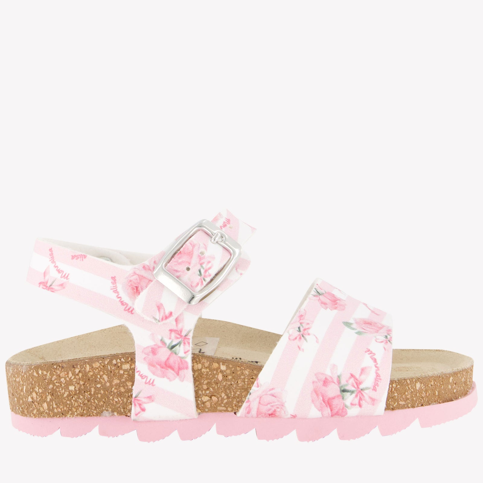 MonnaLisa Girls Sandals In Light Pink