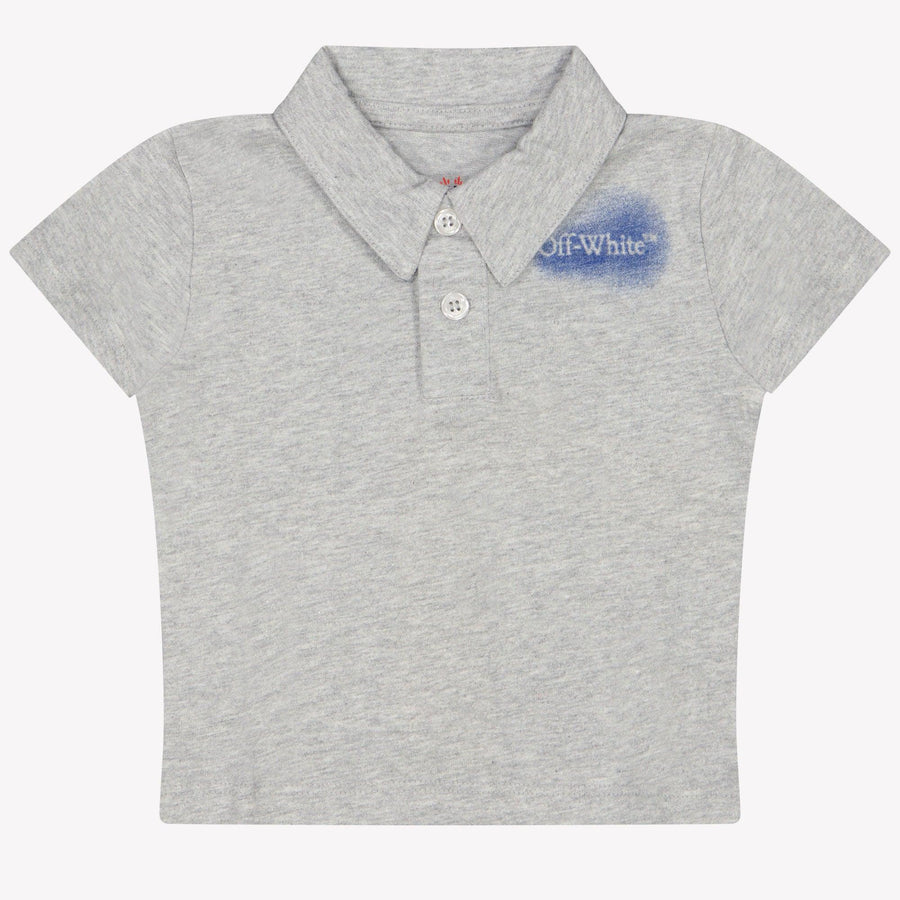 Off-White Baby Boys Polo  Gray