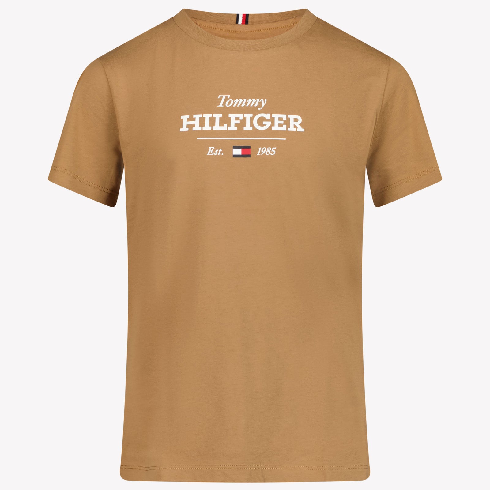 Tommy Hilfiger Kids Boys T-Shirt Camel