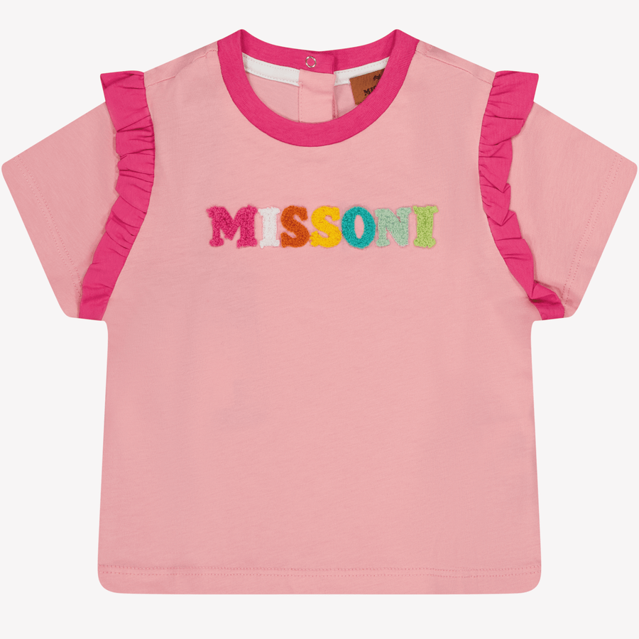 Missoni Baby Meisjes T-Shirt Roze