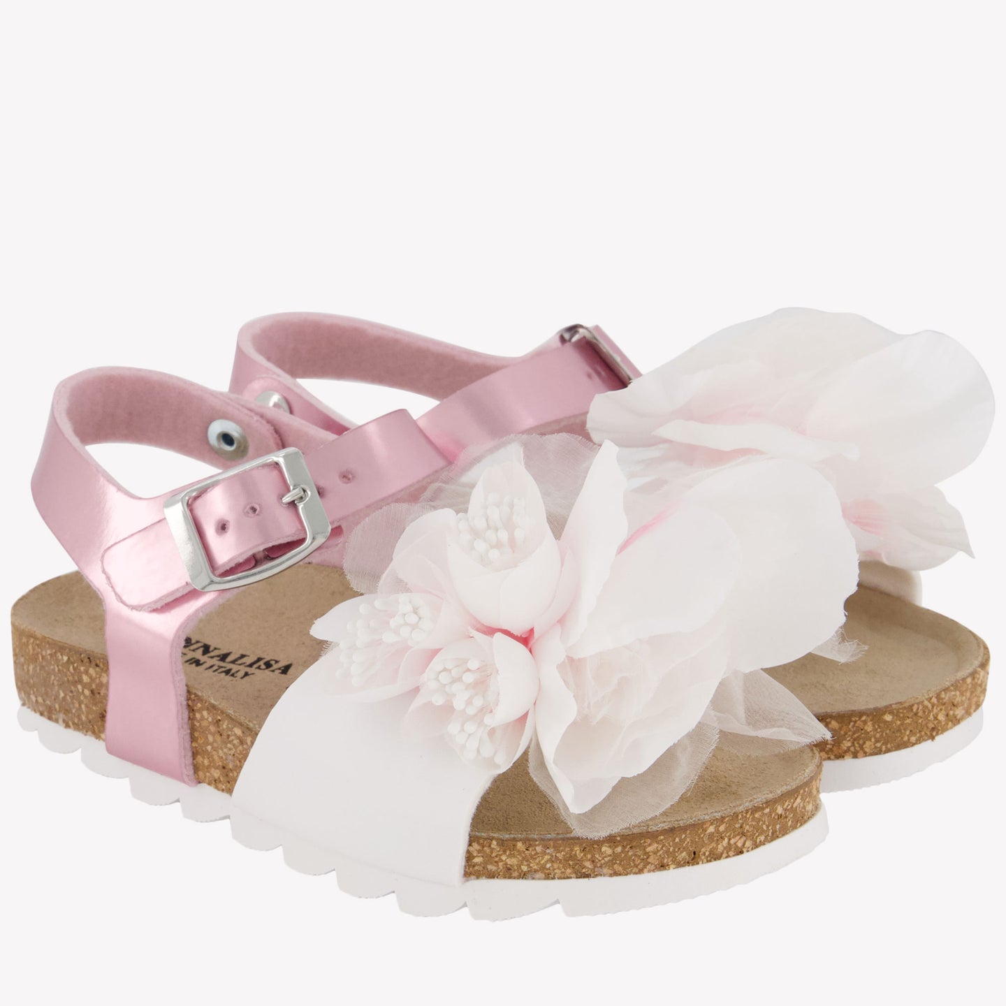 MonnaLisa Meisjes Sandalen In Licht Roze