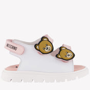 Moschino Unisex Sandalen In Roze