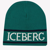 Iceberg Baby Boys Hat Green