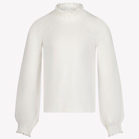 Abel & Lula Kinder Meisjes T-Shirt Off White