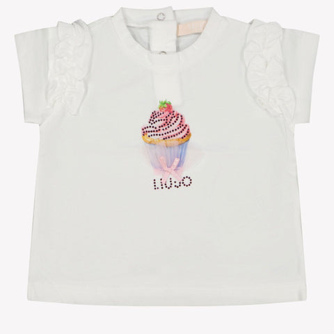Liu Jo Baby Girls T-Shirt  White