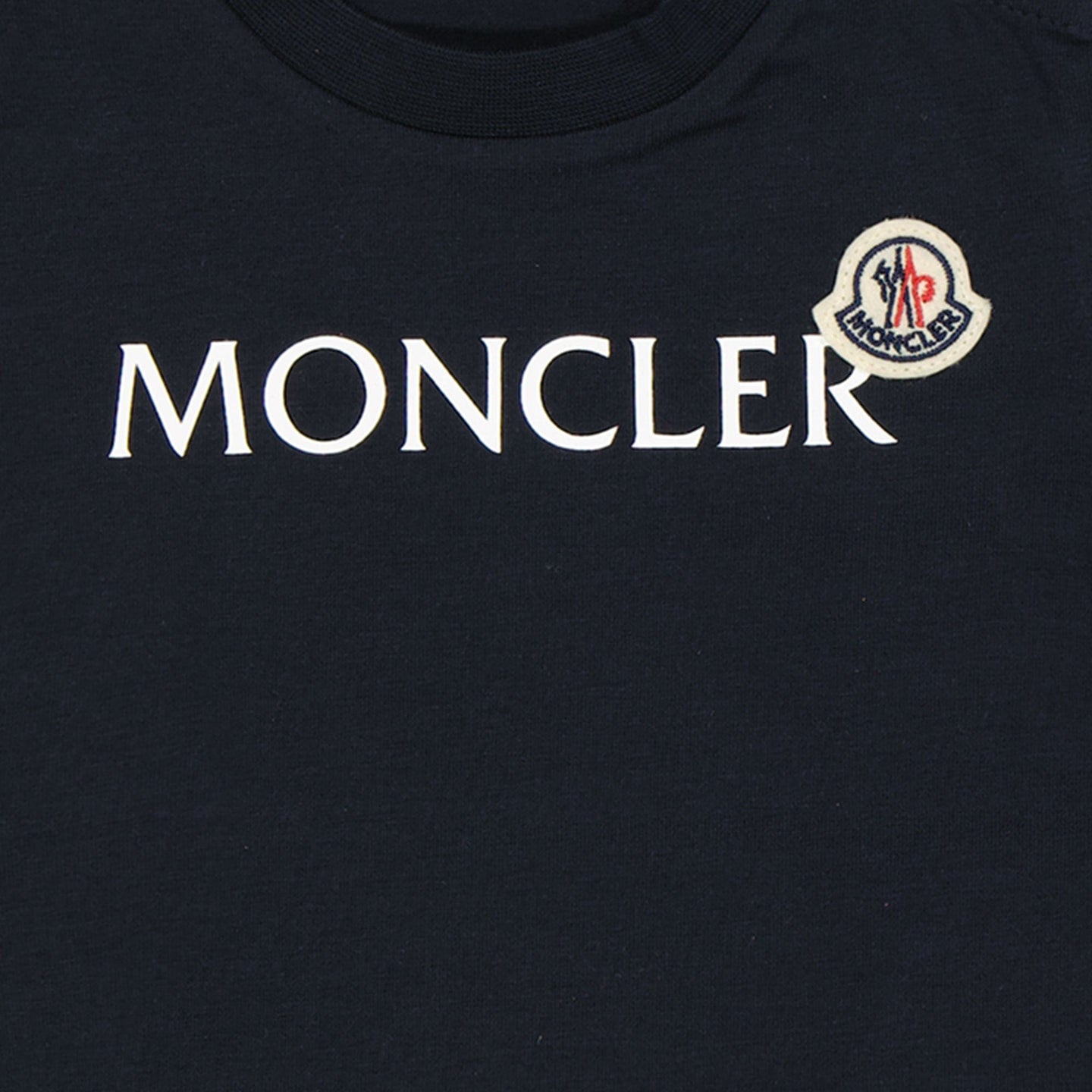 Moncler Baby Unisex T-shirt Navy 3/6