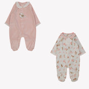 Mayoral Baby girls box suit Light Pink