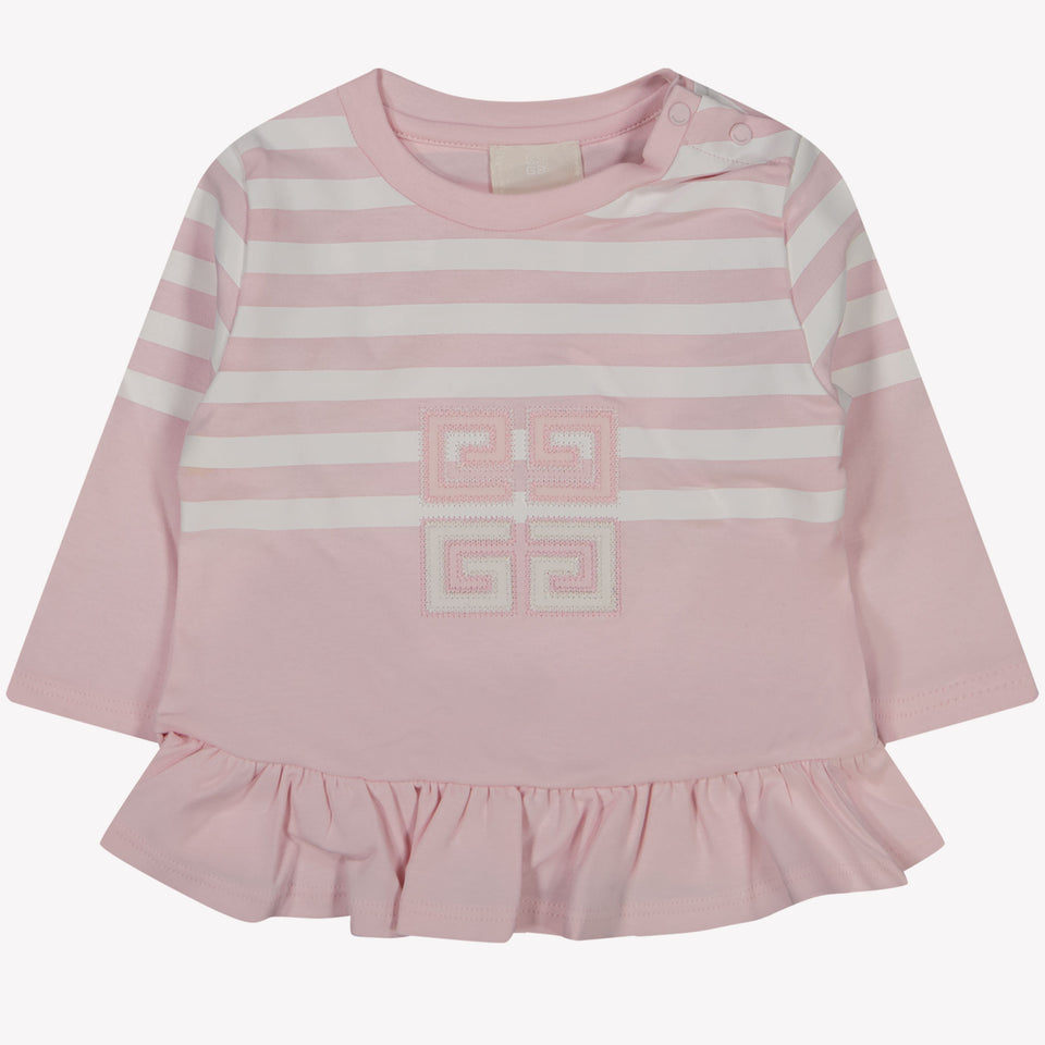 Givenchy Baby Girls T-shirt Light Pink