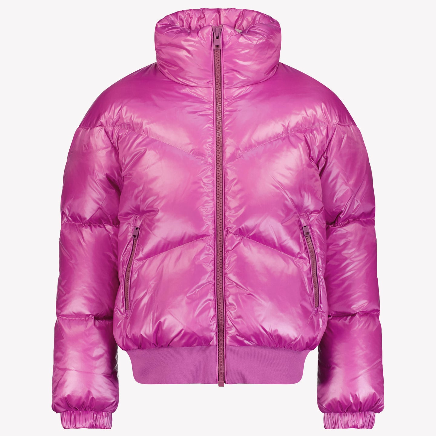 Woolrich Aliquippa Bomber Meisjes Winterjas Fuchsia