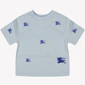 Burberry Bebek erkek tişört açık mavi
