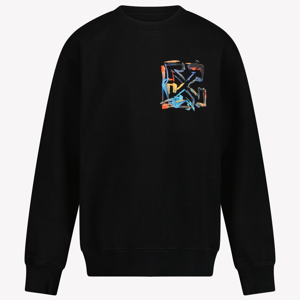 Off-White Kids Boys Sweater in Black