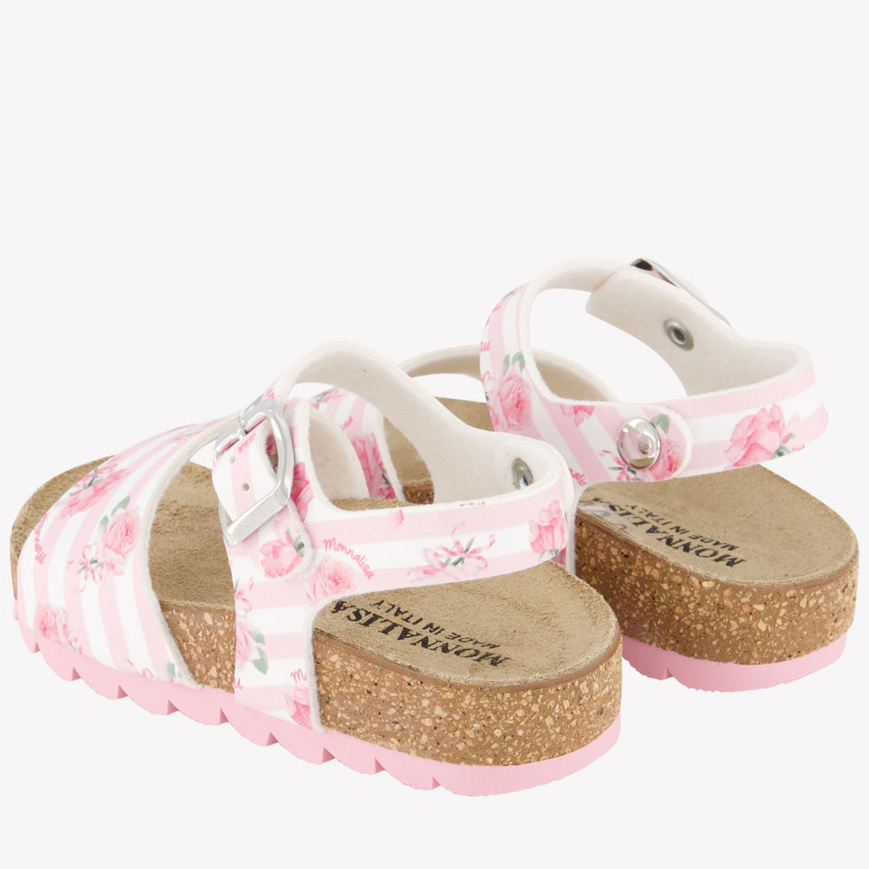 MonnaLisa Meisjes Sandalen In Licht Roze