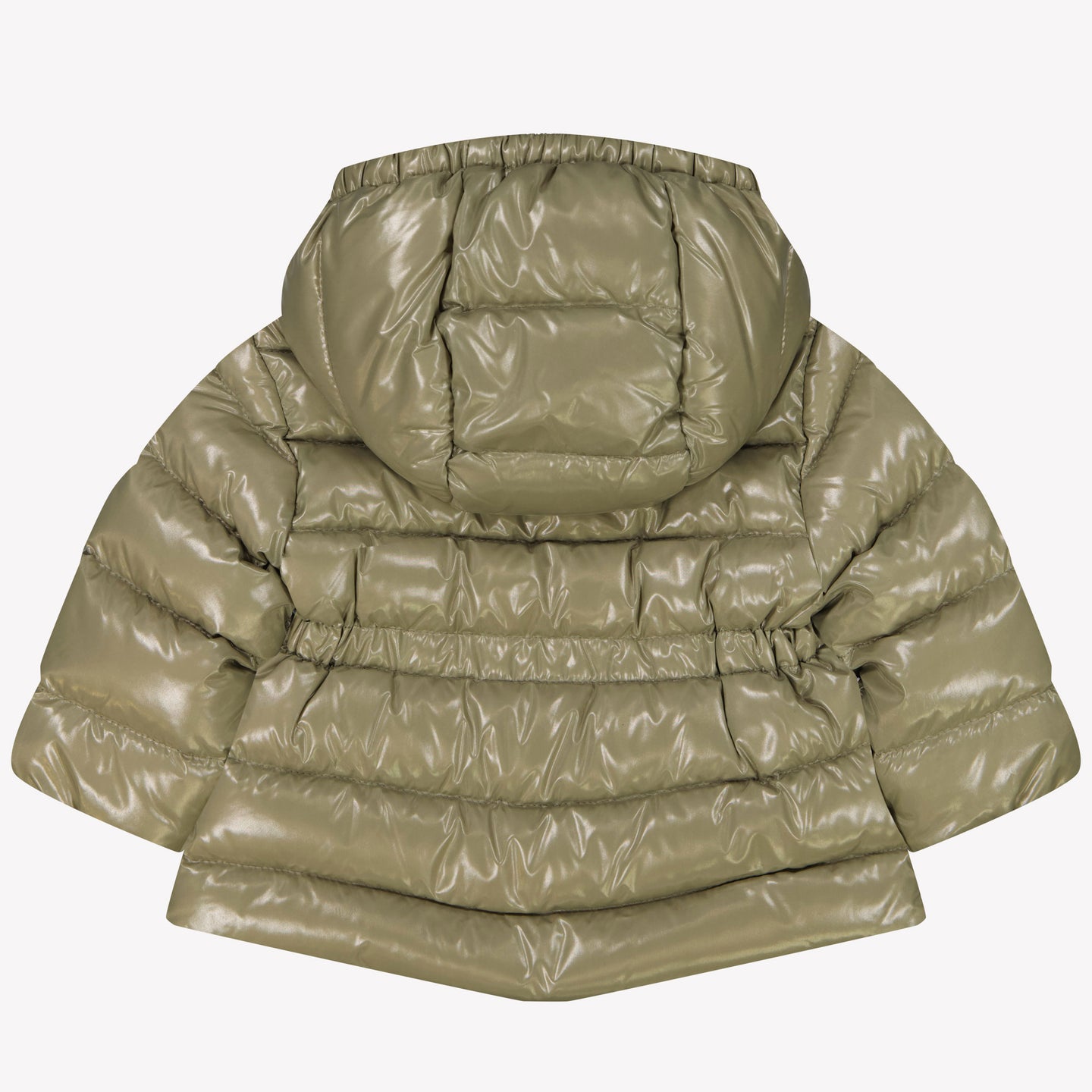 Moncler Adriel Baby Girls Winter Jacket Olive Green