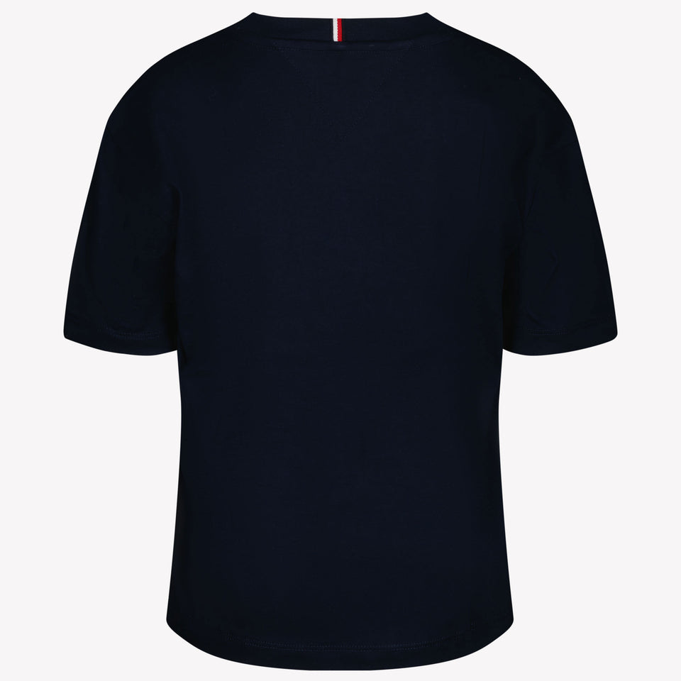 Tommy Hilfiger Kinder Jongens T-Shirt Navy