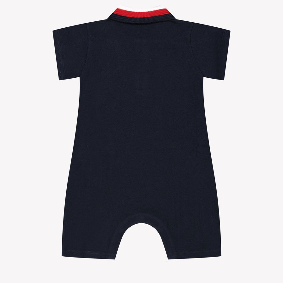 Moncler Baby Boys Playsuit  Navy