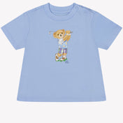 Ralph Lauren Bebek Erkekler T-Shirt Açık Mavi