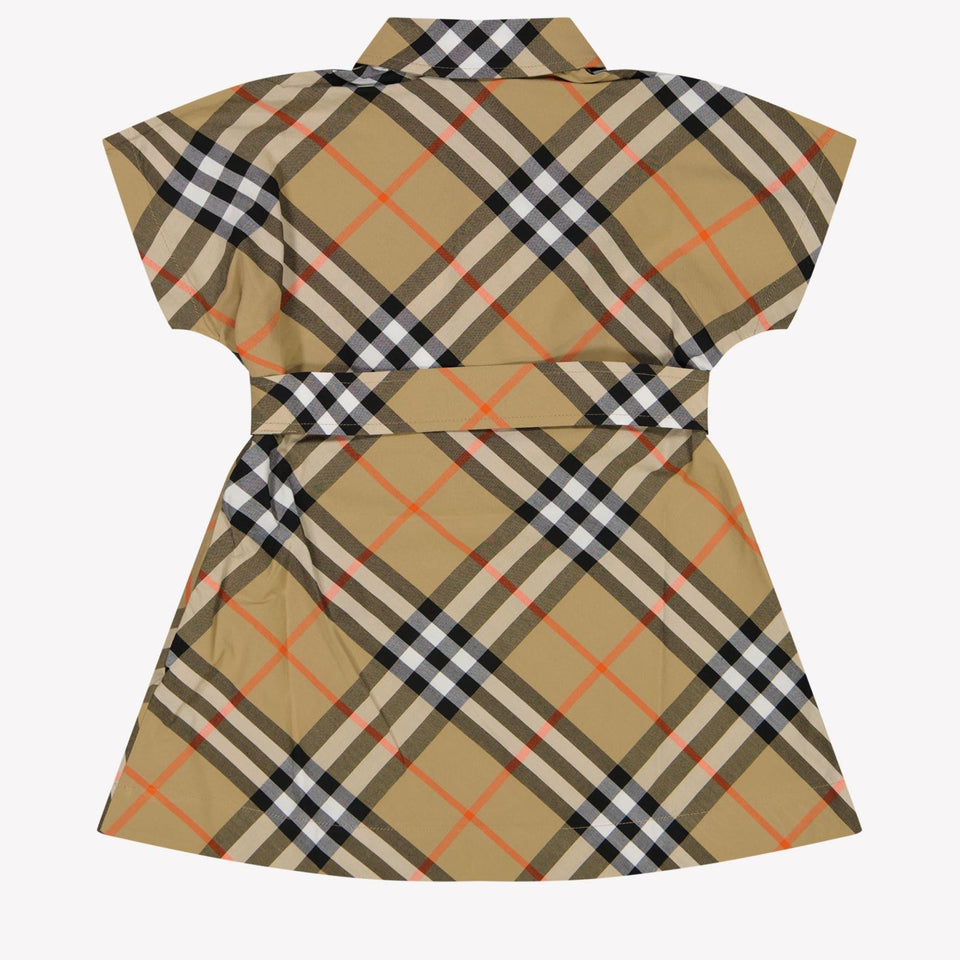 Burberry Baby Meisjes Jurk In Beige