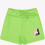 Dsquared2 Baby Unisex Shorts Lime