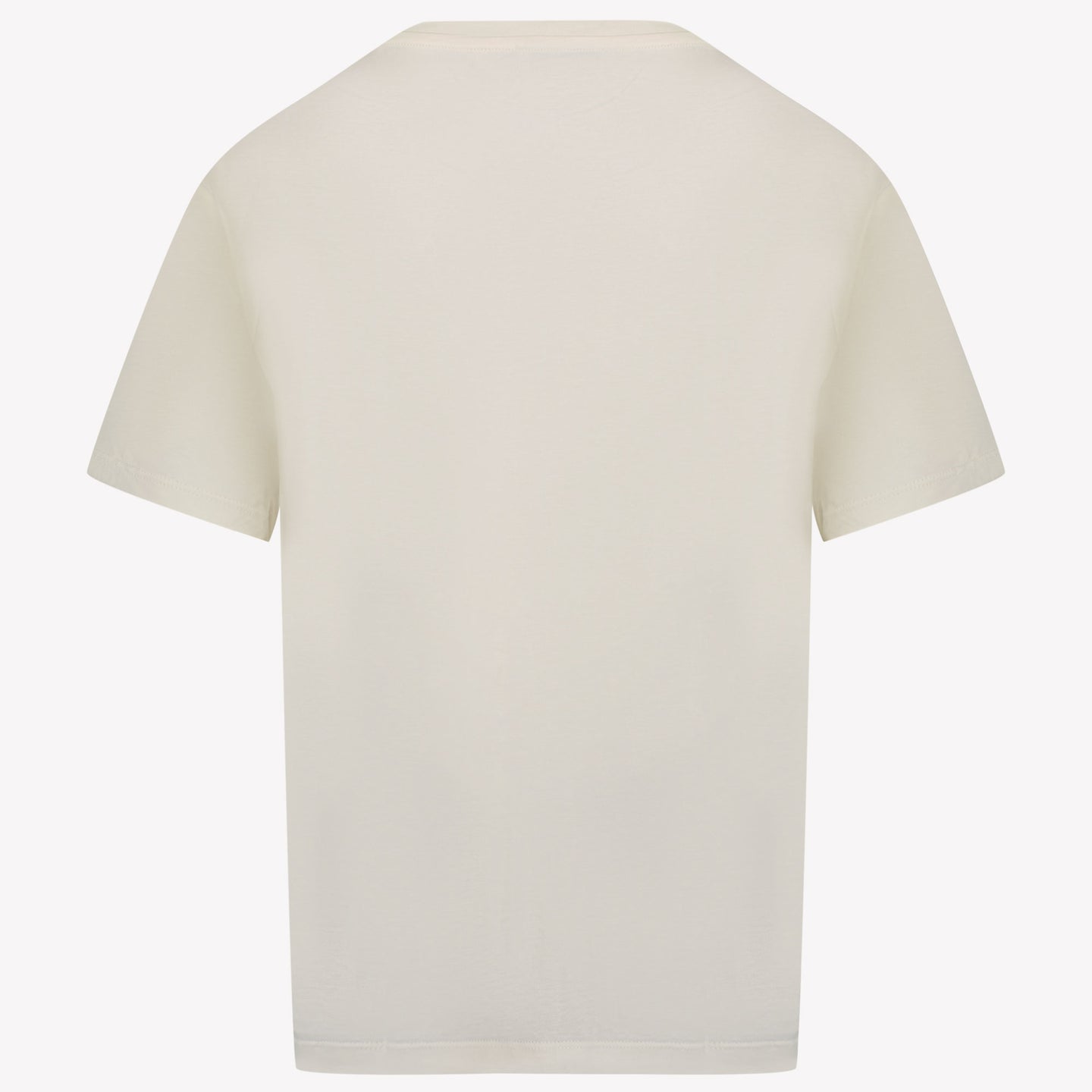 MSGM Kinder Jongens T-Shirt In Off White