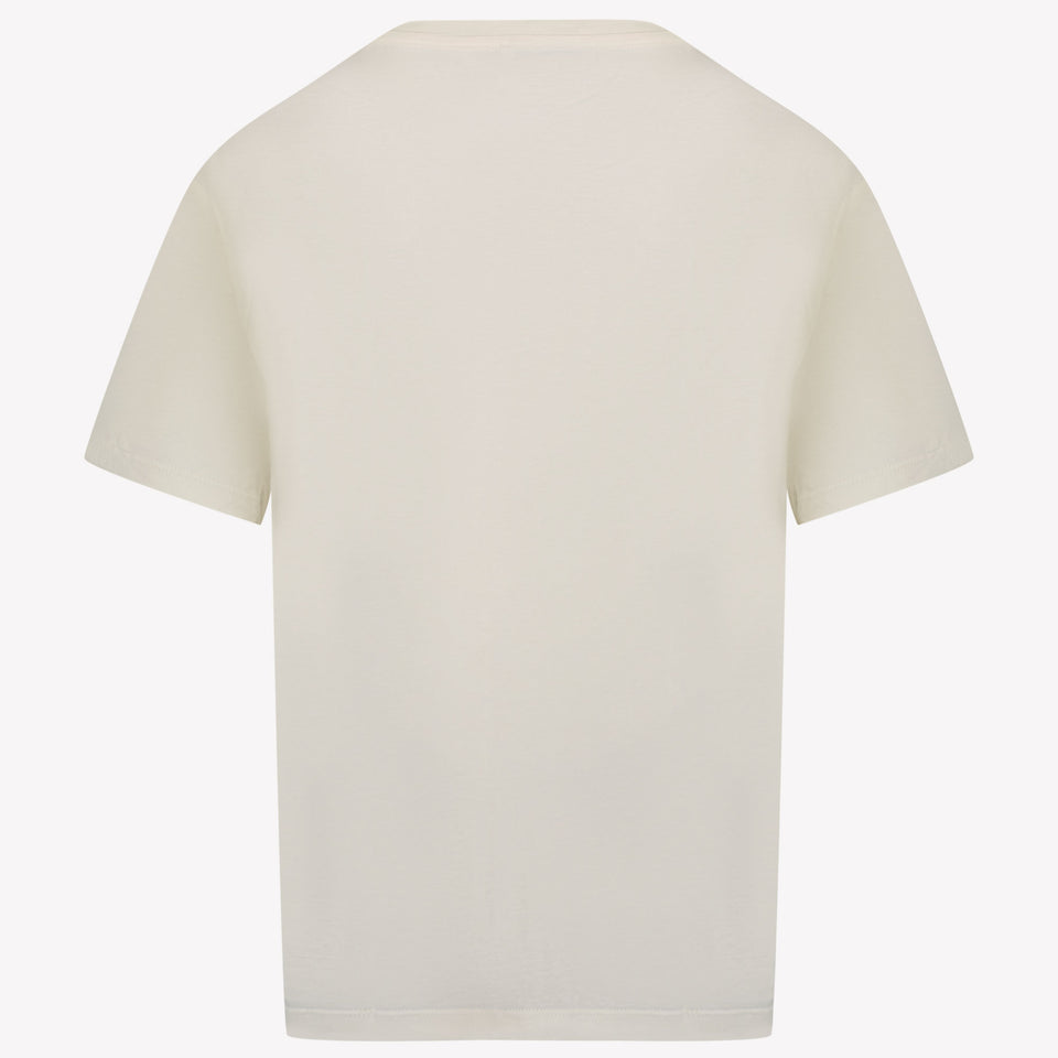 MSGM Kids Boys in T-Shirt OffWhite