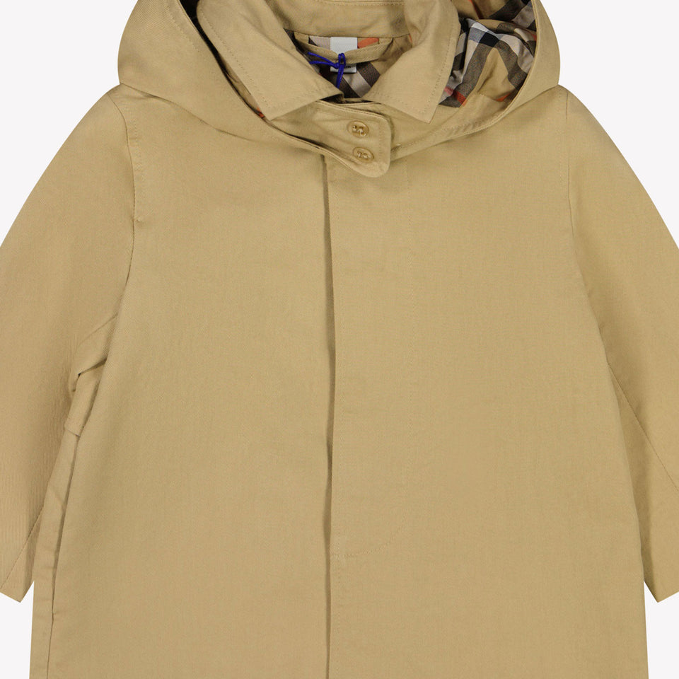 Burberry Hadley Baby Unisex summer jacket in Sand