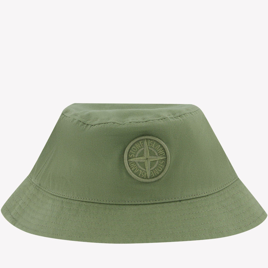 Stone Island Boys Hat Army