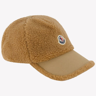 Moncler Boys Cap Camel