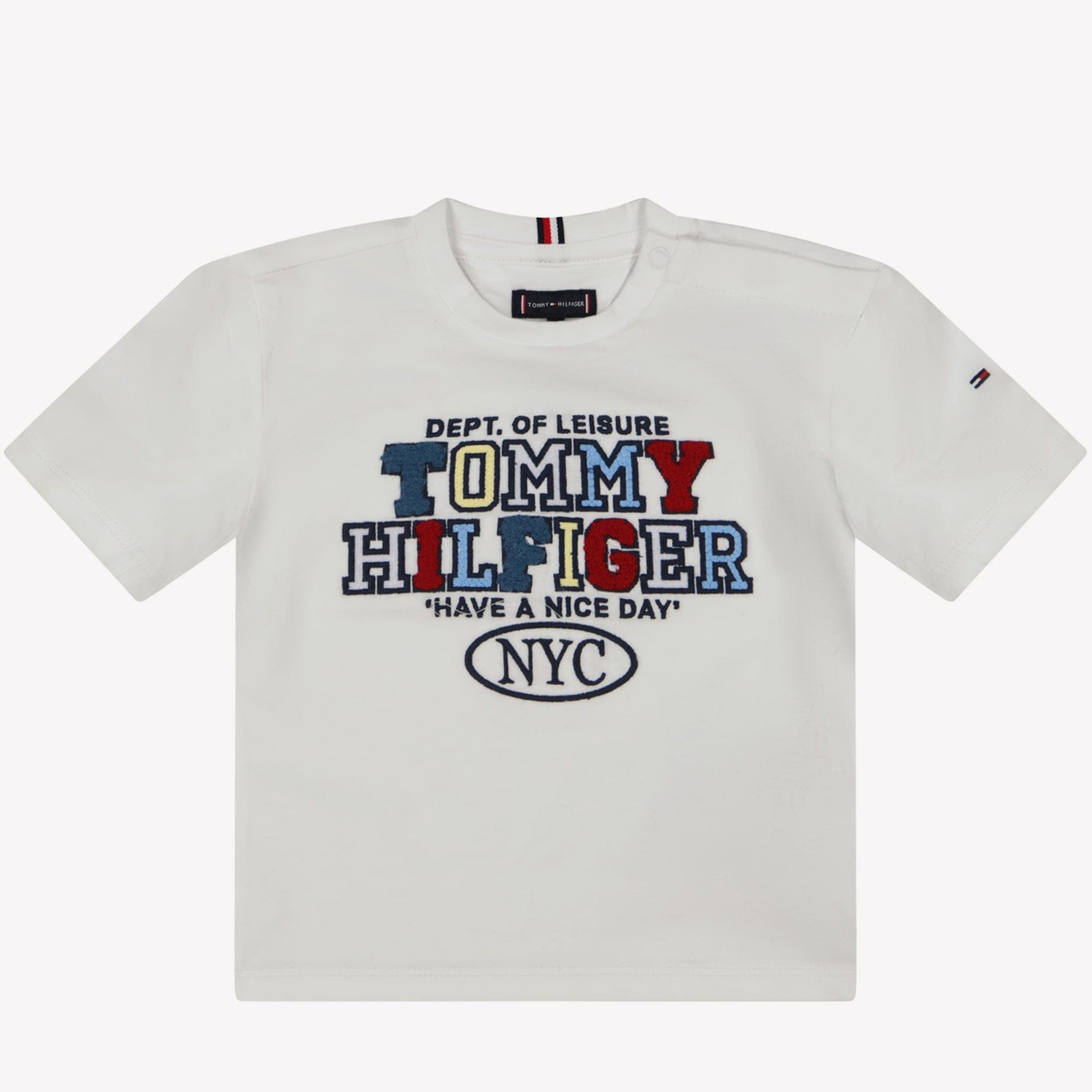 Tommy Hilfiger Baby Jongens T-shirt Wit 74