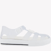 Dolce & Gabbana Kinder Unisex Sandalet Beyaz